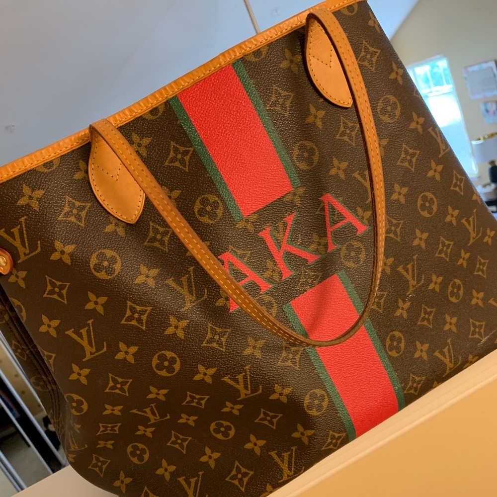 Lous Vuitton Custom Neverfull GM